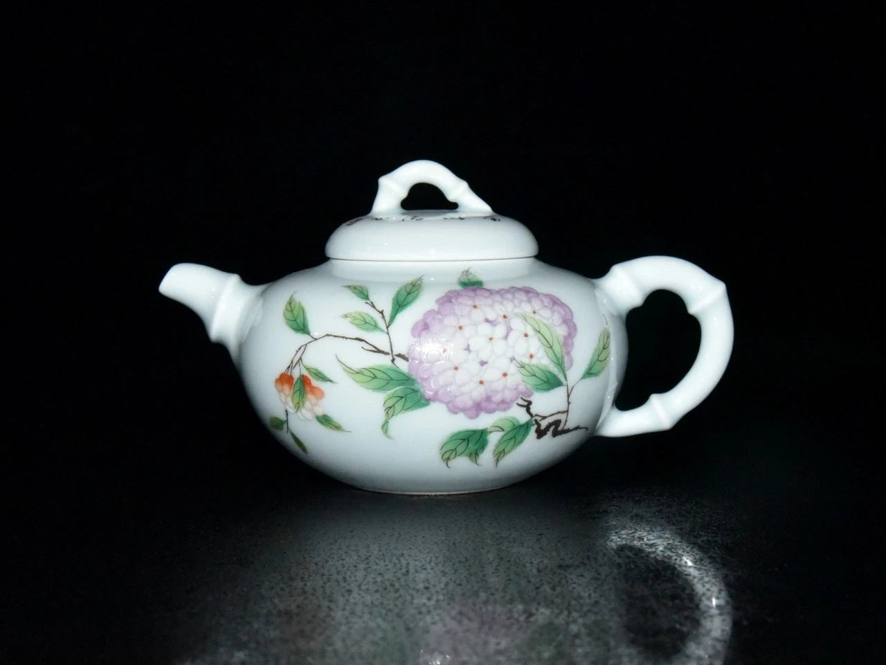 5.5" China Old Fashioned Qing Yongzheng Mark Porcelain Colour Enamels Teapot | eBay