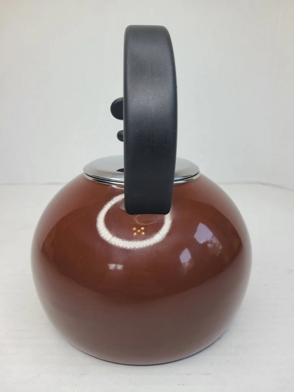 Silver Stone2 Porcelain Enamel Teapot 2 Quart Brand NEW | eBay