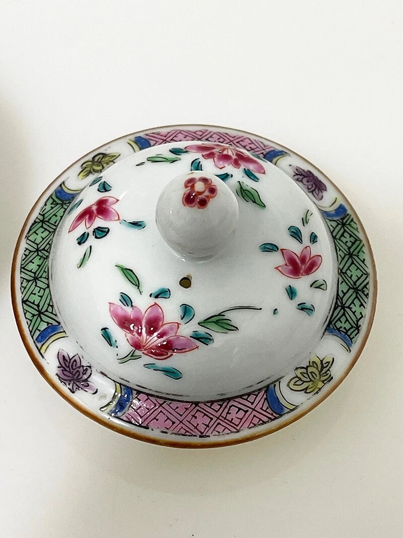 Chinese porcelain enamel teapot with Rooster (#F157) | eBay