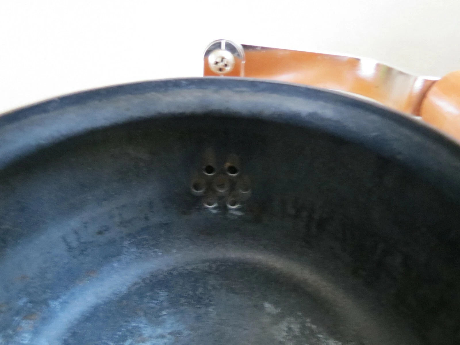 Vintage Gold/Light Brown Enameled Teapot | eBay