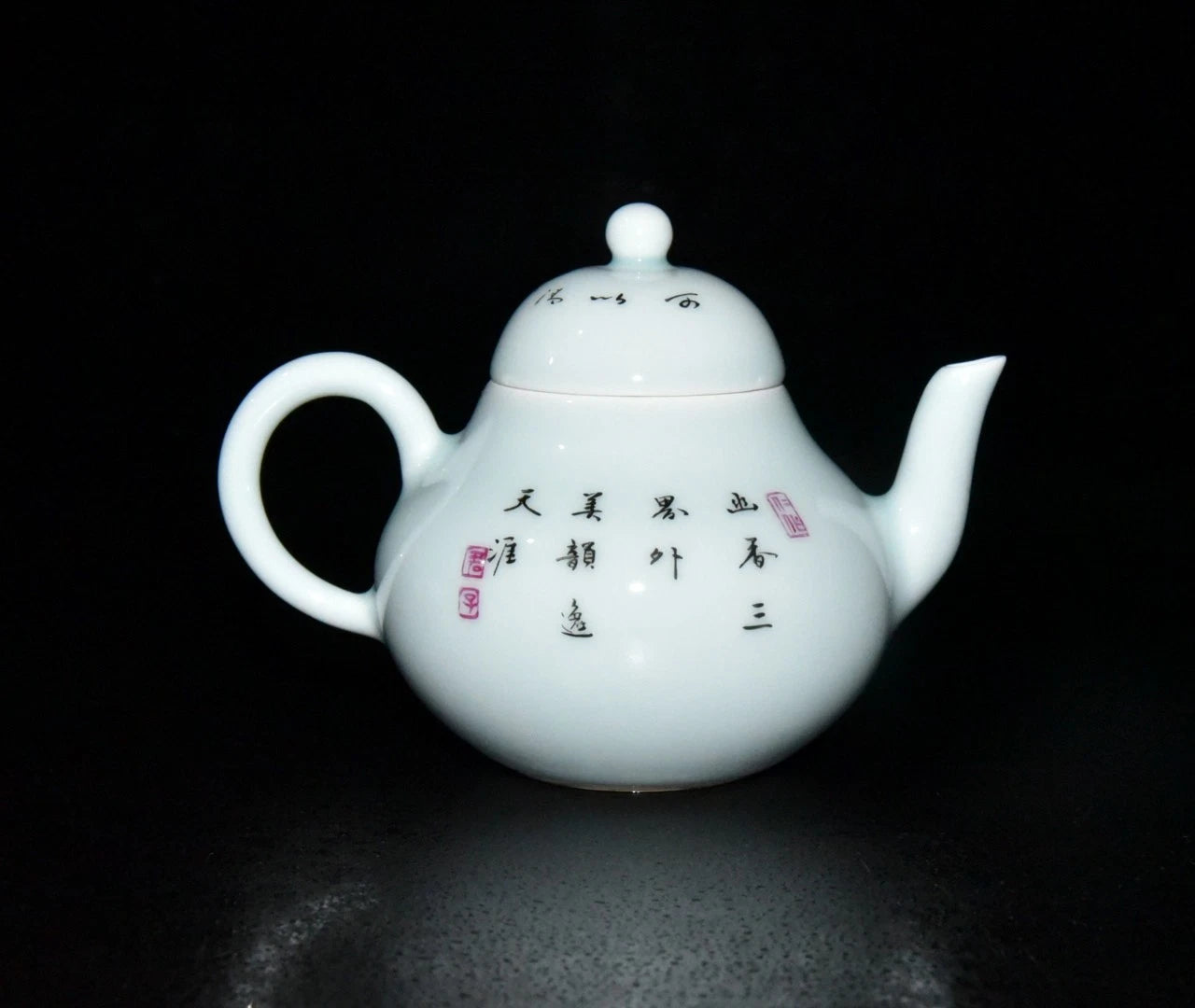 4.7" China Old Antique Qing Yongzheng Mark Porcelain Colour Enamels Teapot | eBay
