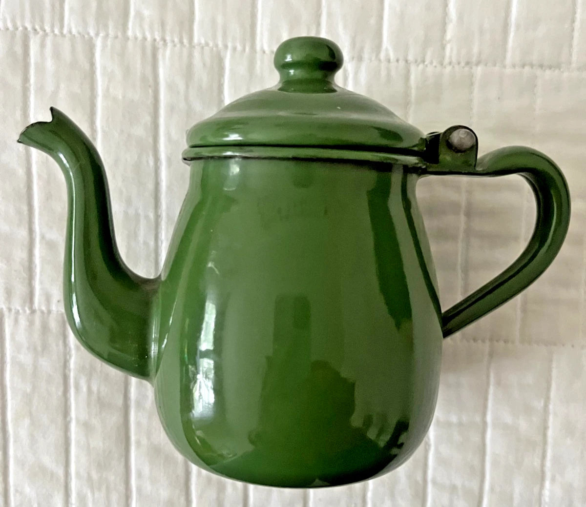 Vintage Enamelware Green Single Serve Tea Pot, Polar Ware Company | eBay