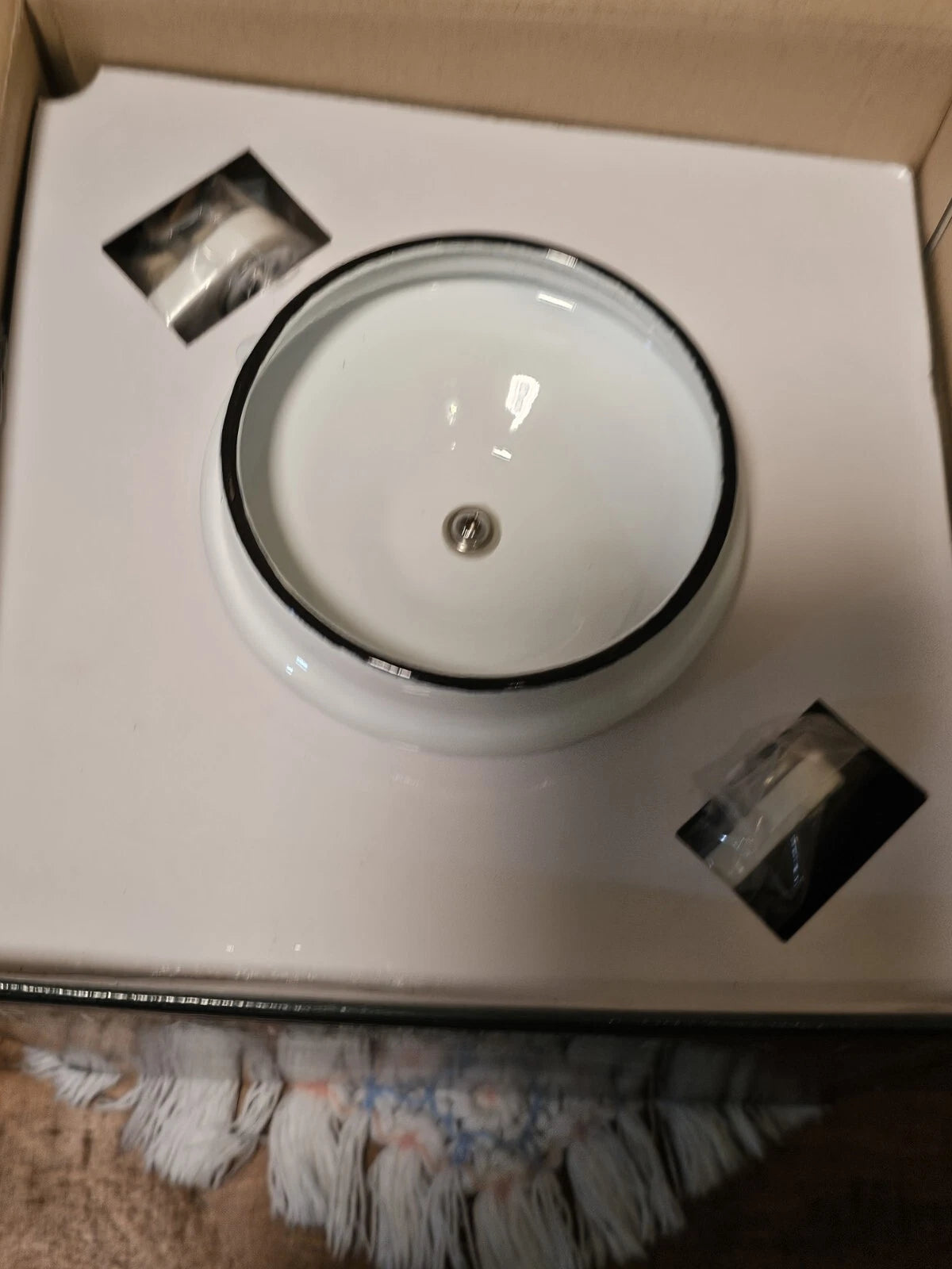 New In Box Pfaltzgraff Winterberry White 3--Quart Enamel on Steel Tea Kettle | eBay