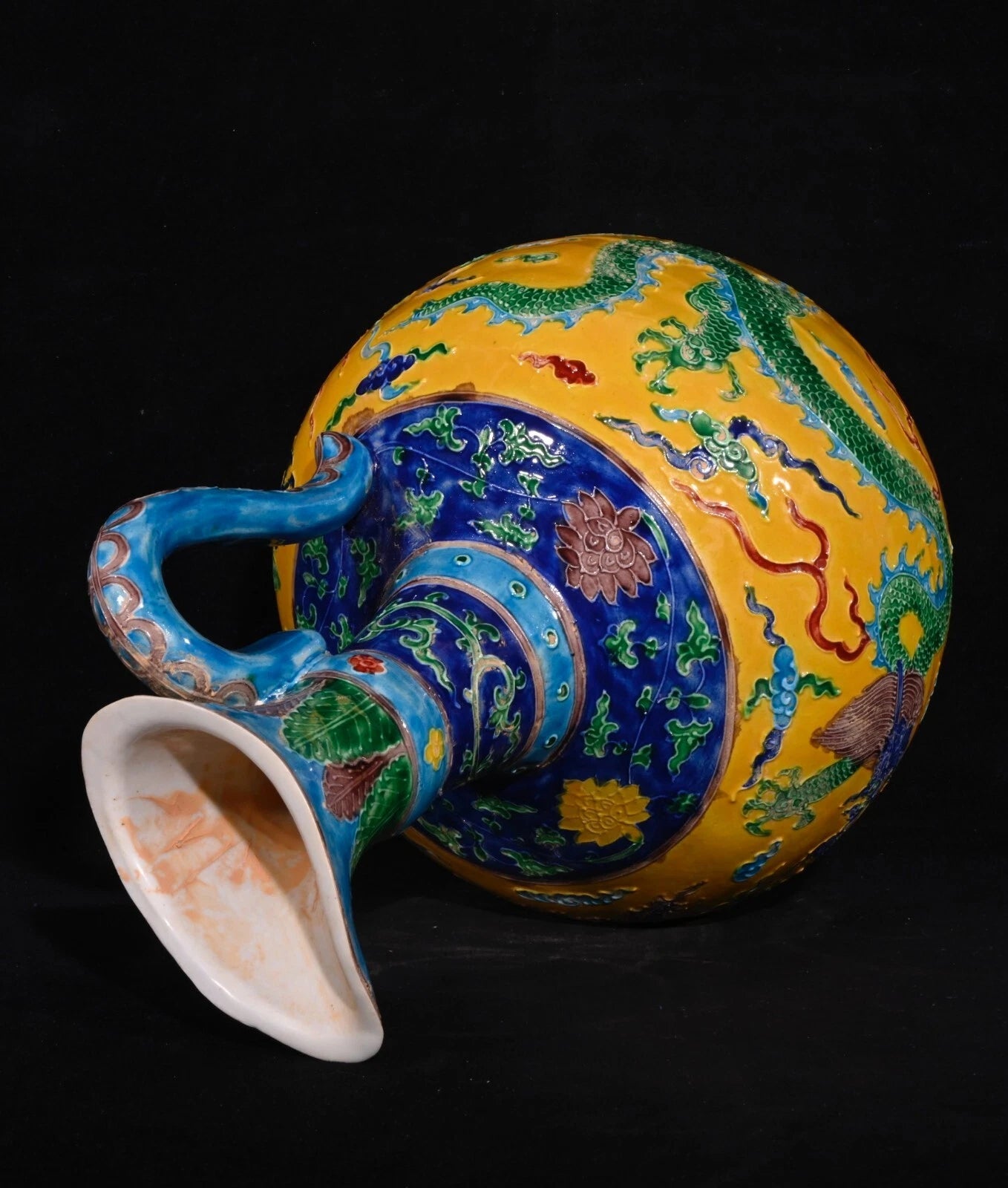Fine Chinese Hand Painting Enamel color Porcelain Dragon Teapot | eBay