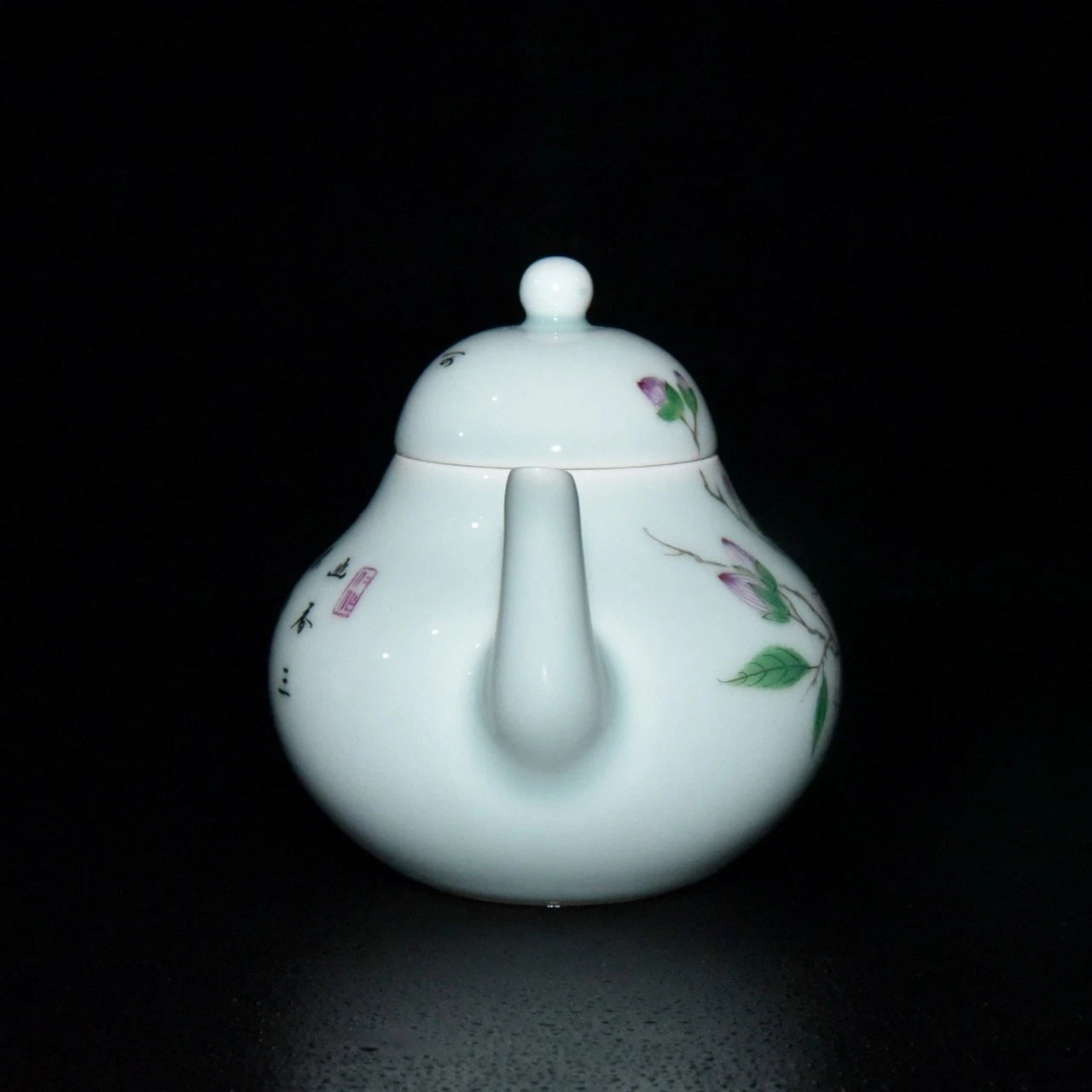 4.7" China Old Antique Qing Yongzheng Mark Porcelain Colour Enamels Teapot | eBay