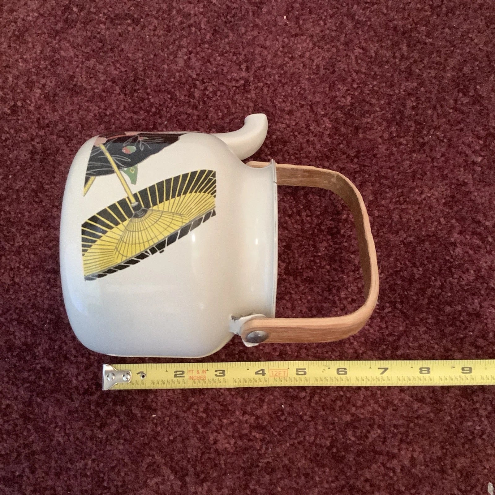 Vintage 1970s Teapot Kettle Gailstyn-Sutton Enamel Japan Kabuki | eBay