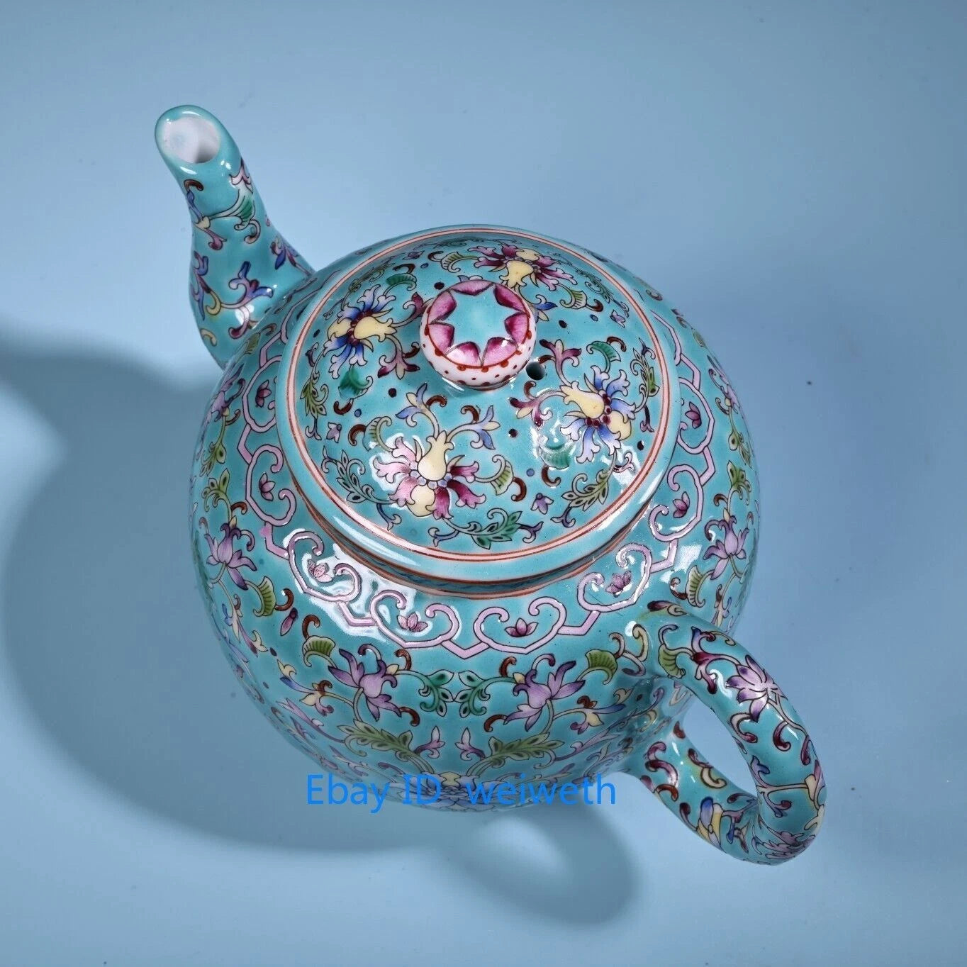 Collection Old Qing Dynasty Hand made Painted Enamel Colored Porcelain Teapot | eBay