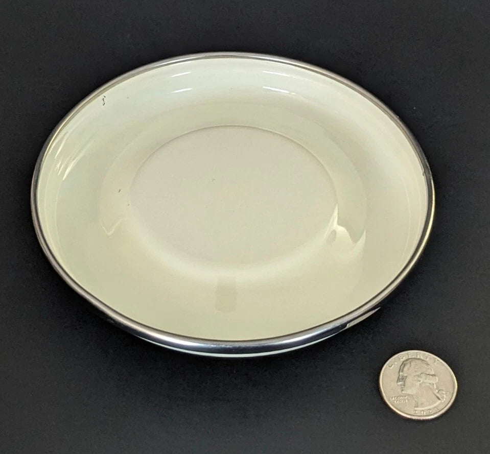 Charming White Enamel Ware Blue Flowers 9” w Spout Teapot Beautiful Excellent | eBay