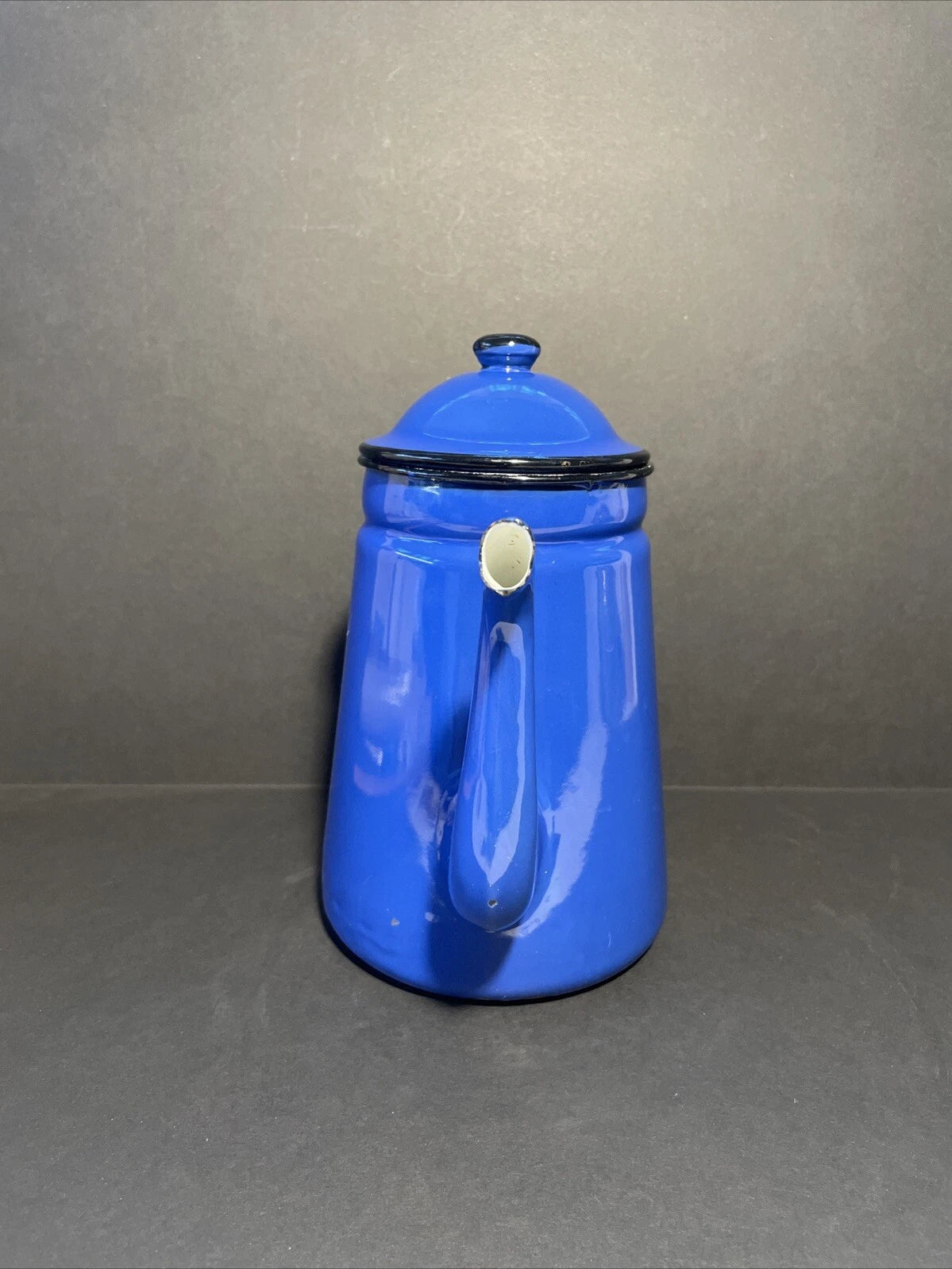 Vintage Enamelware Teapot Blue 9" Tall Made In Japan | eBay