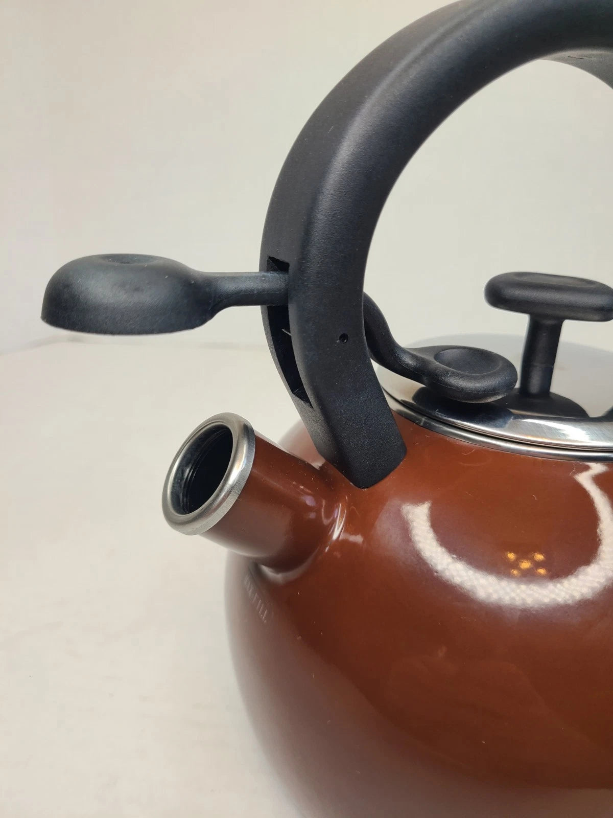 Silver Stone2 Porcelain Enamel Teapot 2 Quart Brand NEW | eBay