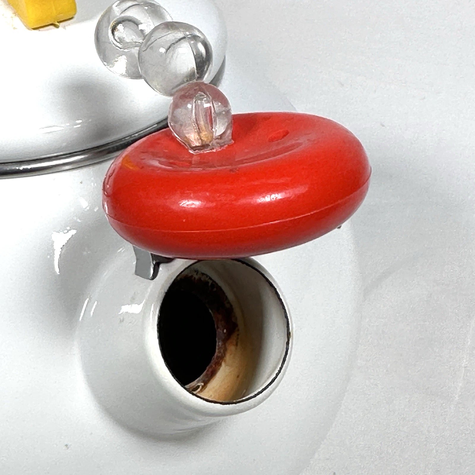 Vintage Kamenstein Fish Tea Kettle White Enamel MCM Tea Pot | eBay