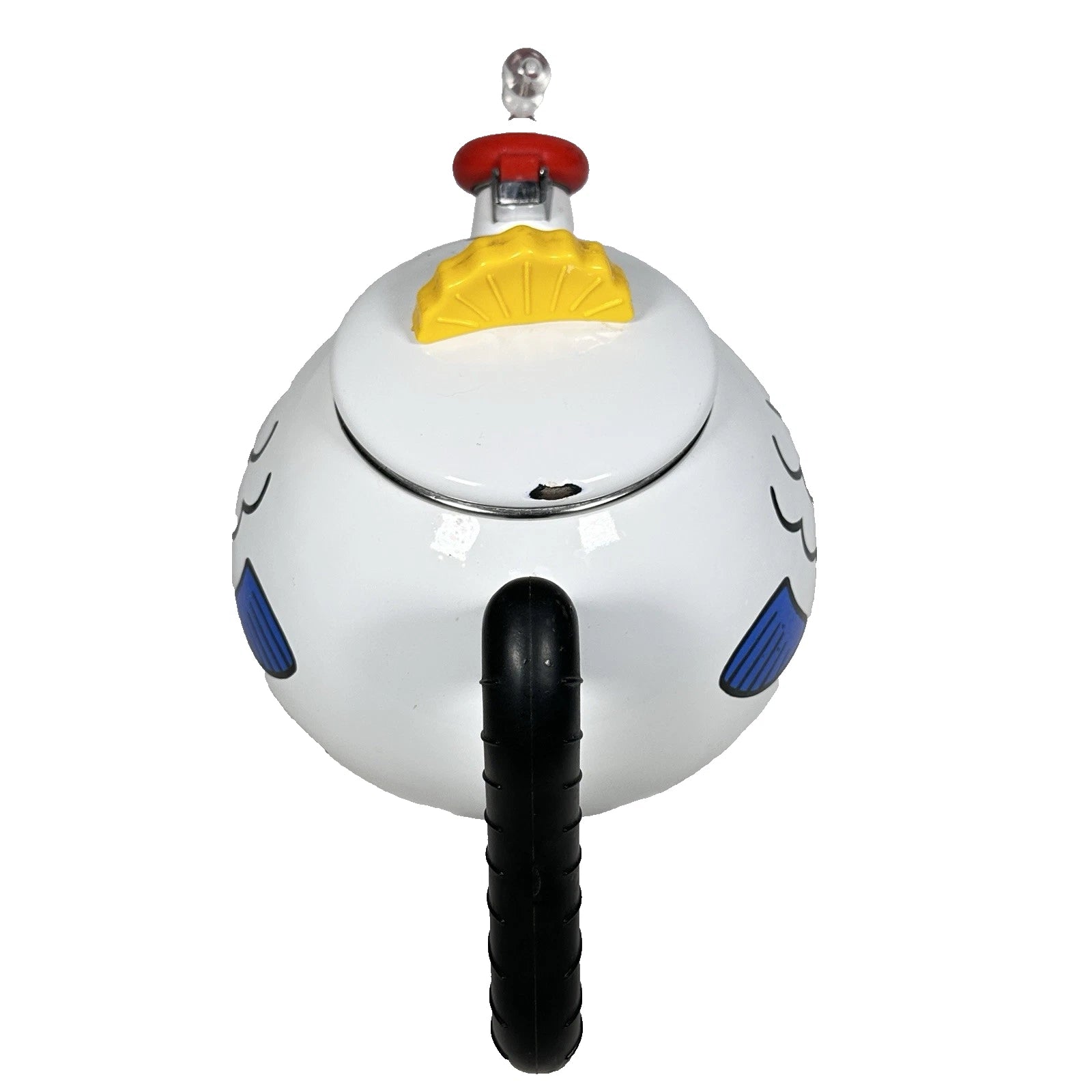 Vintage Kamenstein Fish Tea Kettle White Enamel MCM Tea Pot | eBay