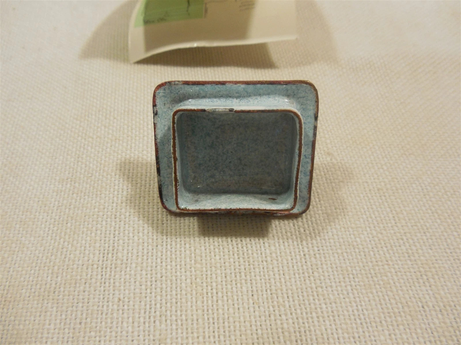 Vintage 2000 Empress Arts Enamel Teapot Cat with Fruit Basket | eBay