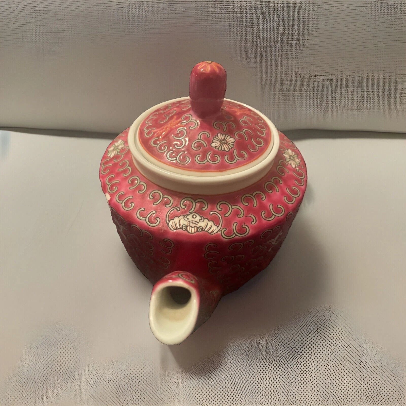 Jingdezhen Chinese Porcelain Pink Enamel Teapot | eBay