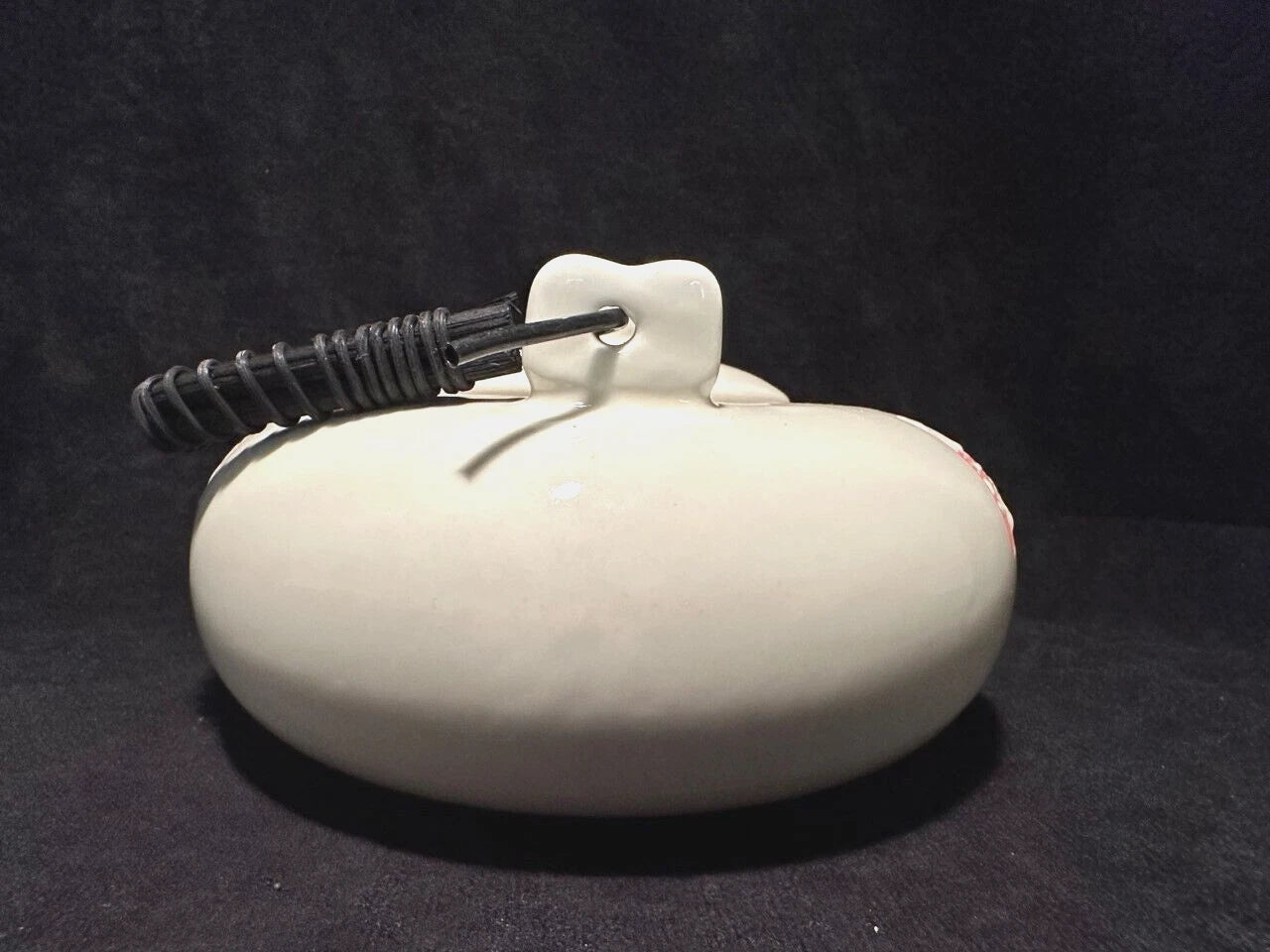 Chinese White and Red Enamel Porcelain Teapot and 4 Cups NIB | eBay