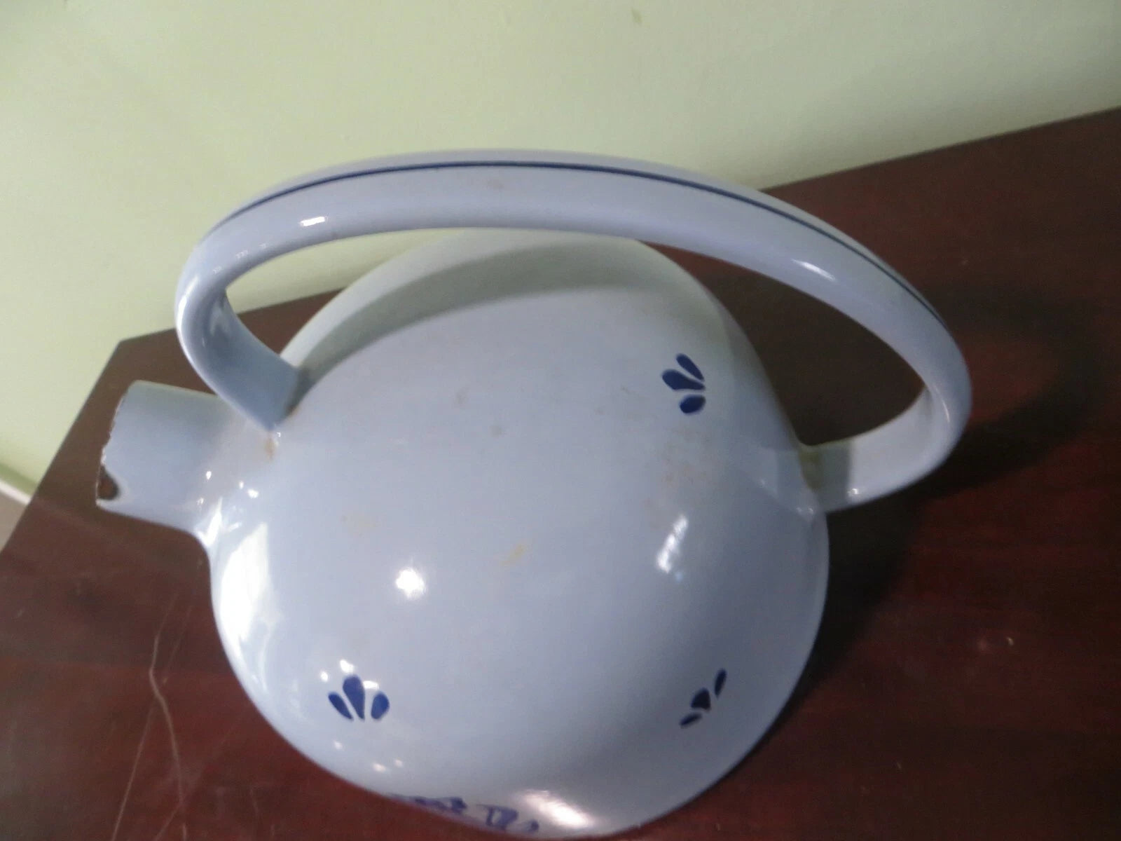blue porcelain vintage tea pot kettle | eBay