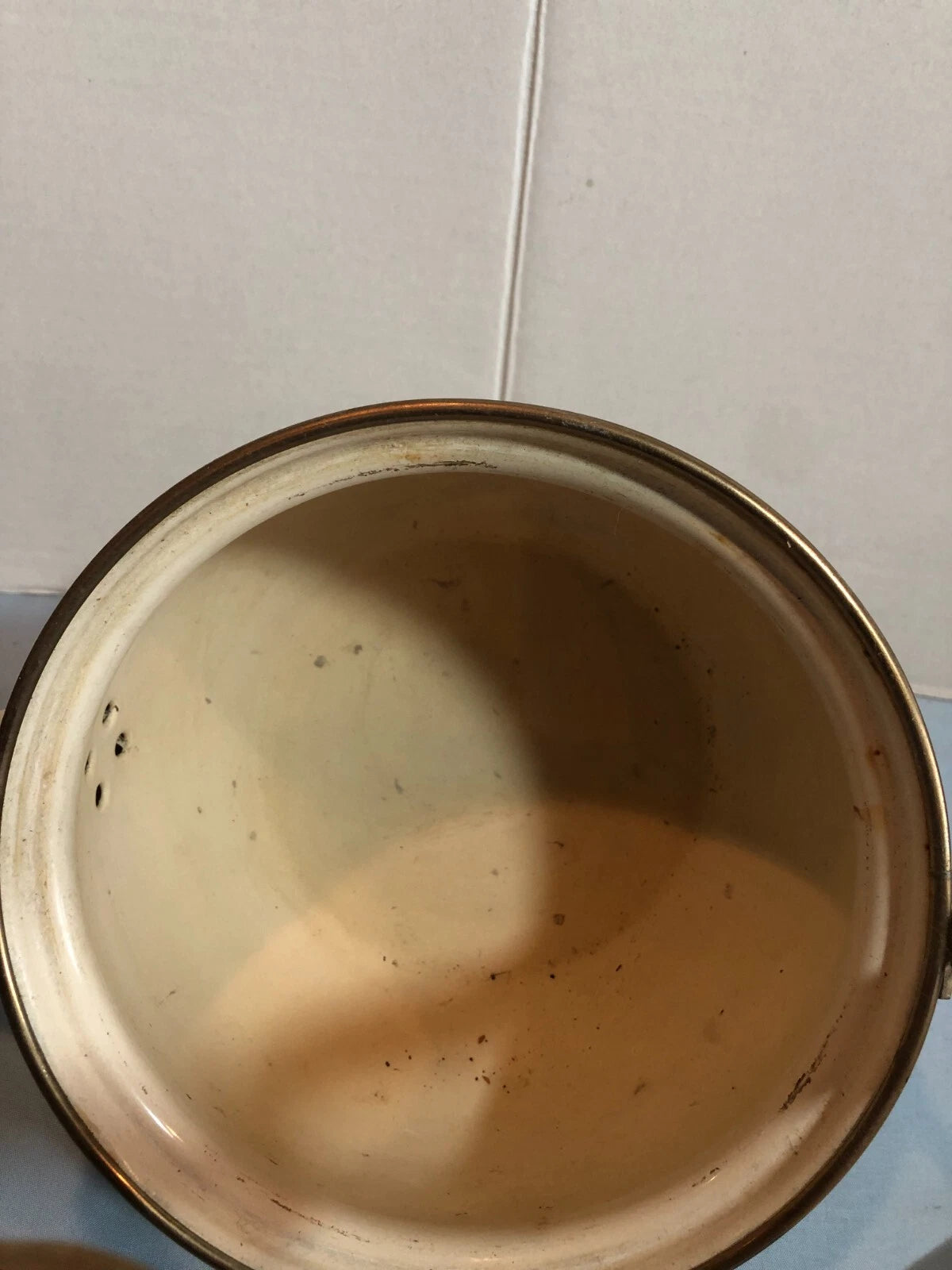 VINTAGE Enamel Teapot Tea Kettle #F44 | eBay