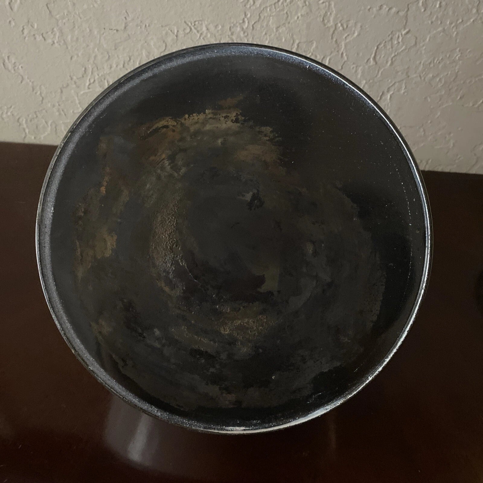 Vintage Antique 1920’s Enamel Tea Pot White Red & Brown Trim Very Good Condition | eBay