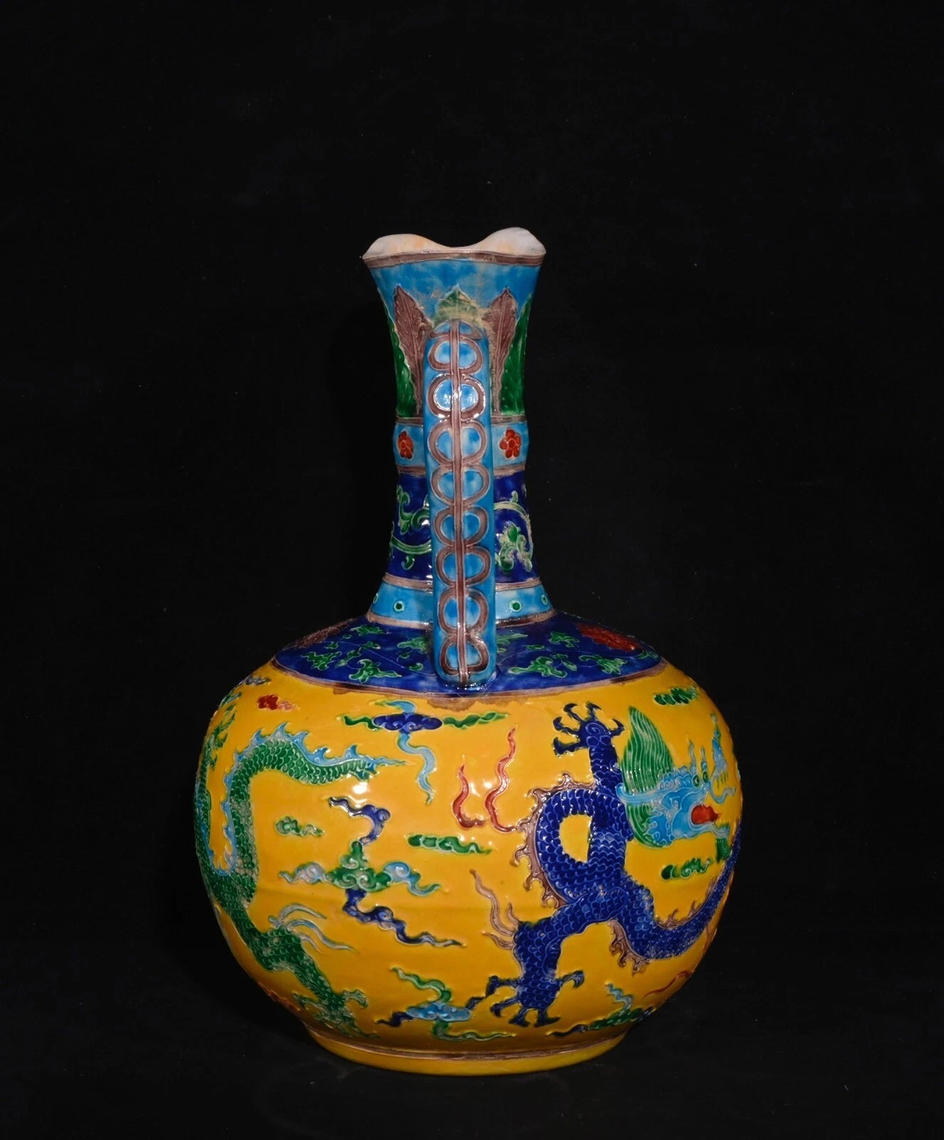 Fine Chinese Hand Painting Enamel color Porcelain Dragon Teapot | eBay