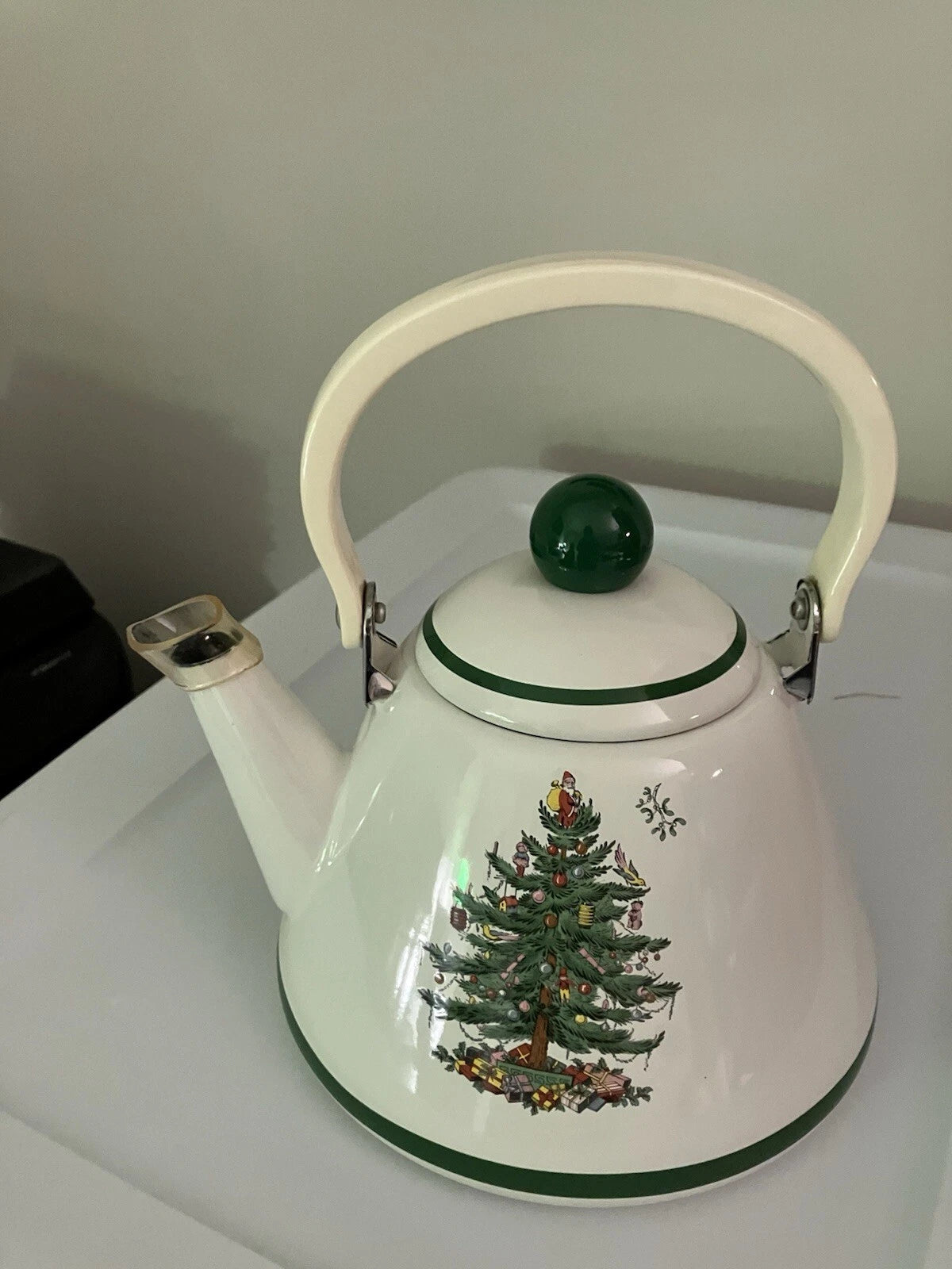 Spode Christmas Tree Teapot Enamel | eBay