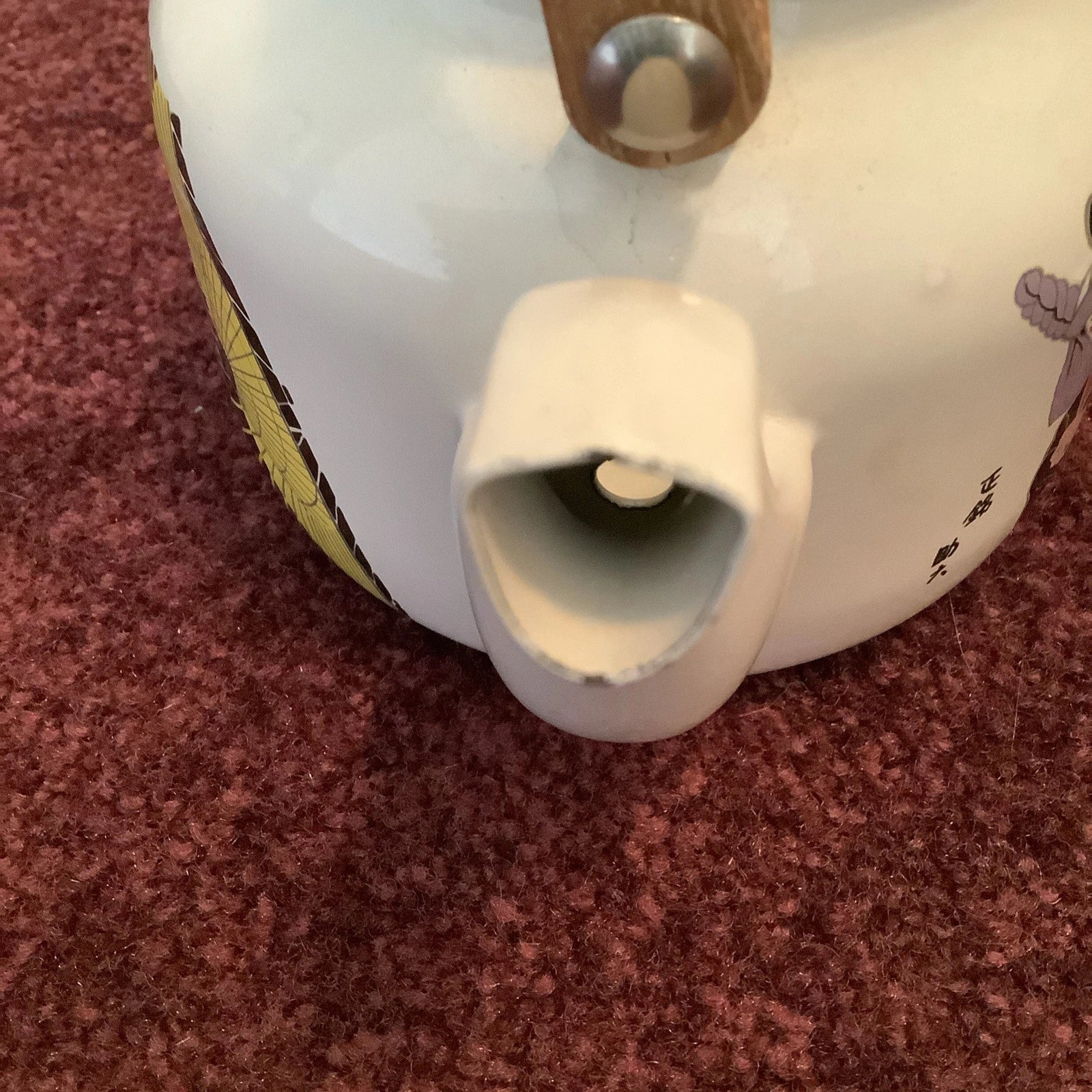 Vintage 1970s Teapot Kettle Gailstyn-Sutton Enamel Japan Kabuki | eBay