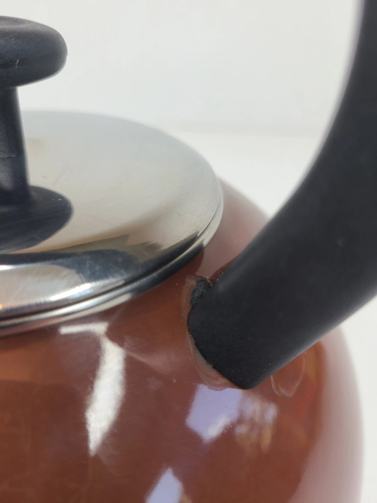 Silver Stone2 Porcelain Enamel Teapot 2 Quart Brand NEW | eBay