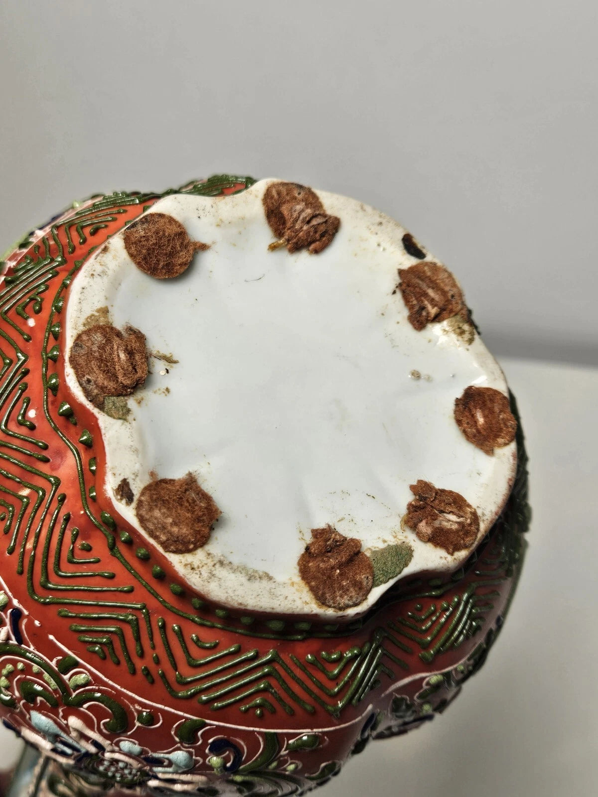 MORIAGE Antique Japanese Porcelain Hand Enameled Pitcher Teapot Repairs To Lid | eBay