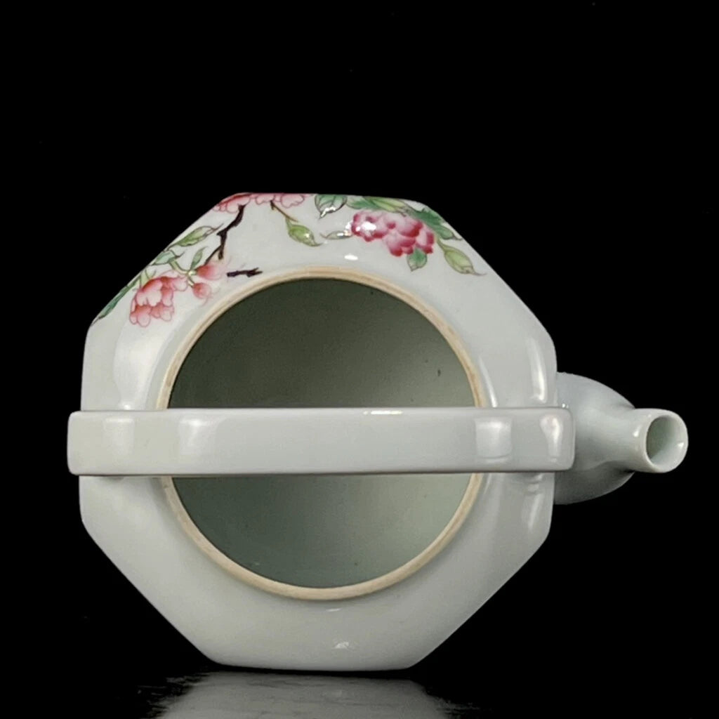 Chinese Enamel Colour Porcelain HandPainted Flowers&Plants Teapot 25493 | eBay