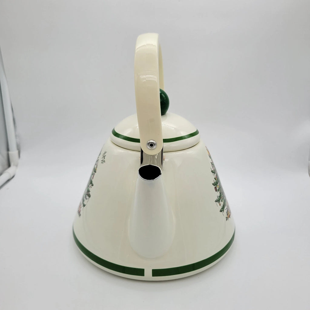 Spode Christmas Tree Tea Kettle Porcelain Enamel On Steel 2.5 qt. | eBay