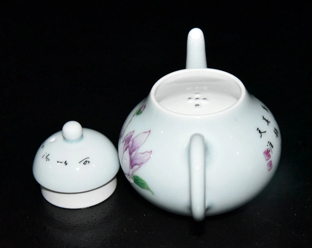 4.7" China Old Antique Qing Yongzheng Mark Porcelain Colour Enamels Teapot | eBay