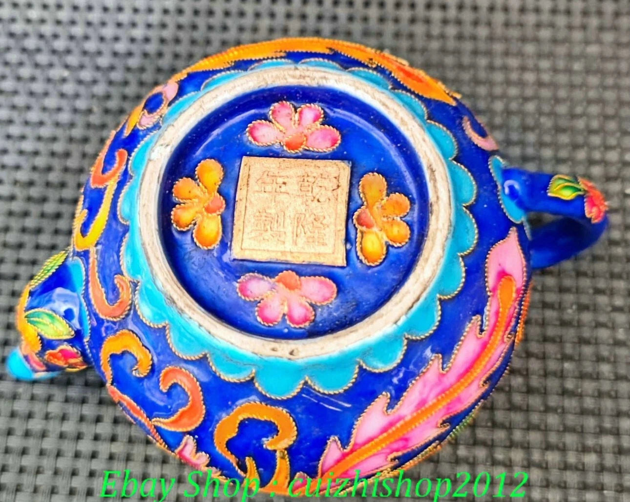 5.1'' Old Qing Qianlong Enamel Colour Porcelain Phoenix Phenix Teapot Teakettle | eBay
