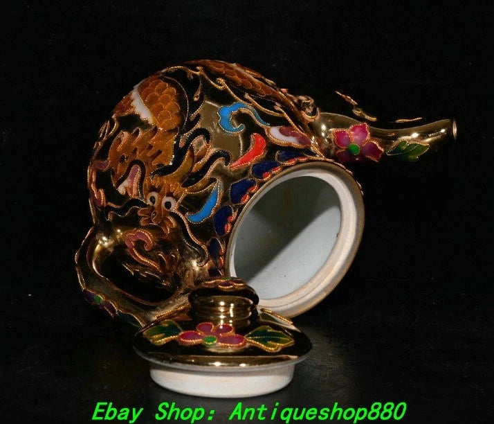 8.4''Ming Chenghua Enamel Colour Porcelain Dragon Wine Tea Pot Flagon Cup Set | eBay