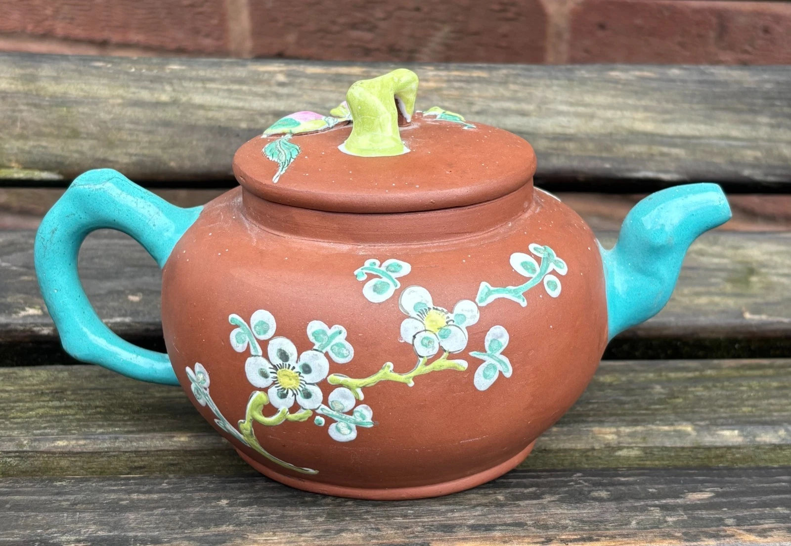 19th Century Chinese Enamelled Yixing Teapot | eBay