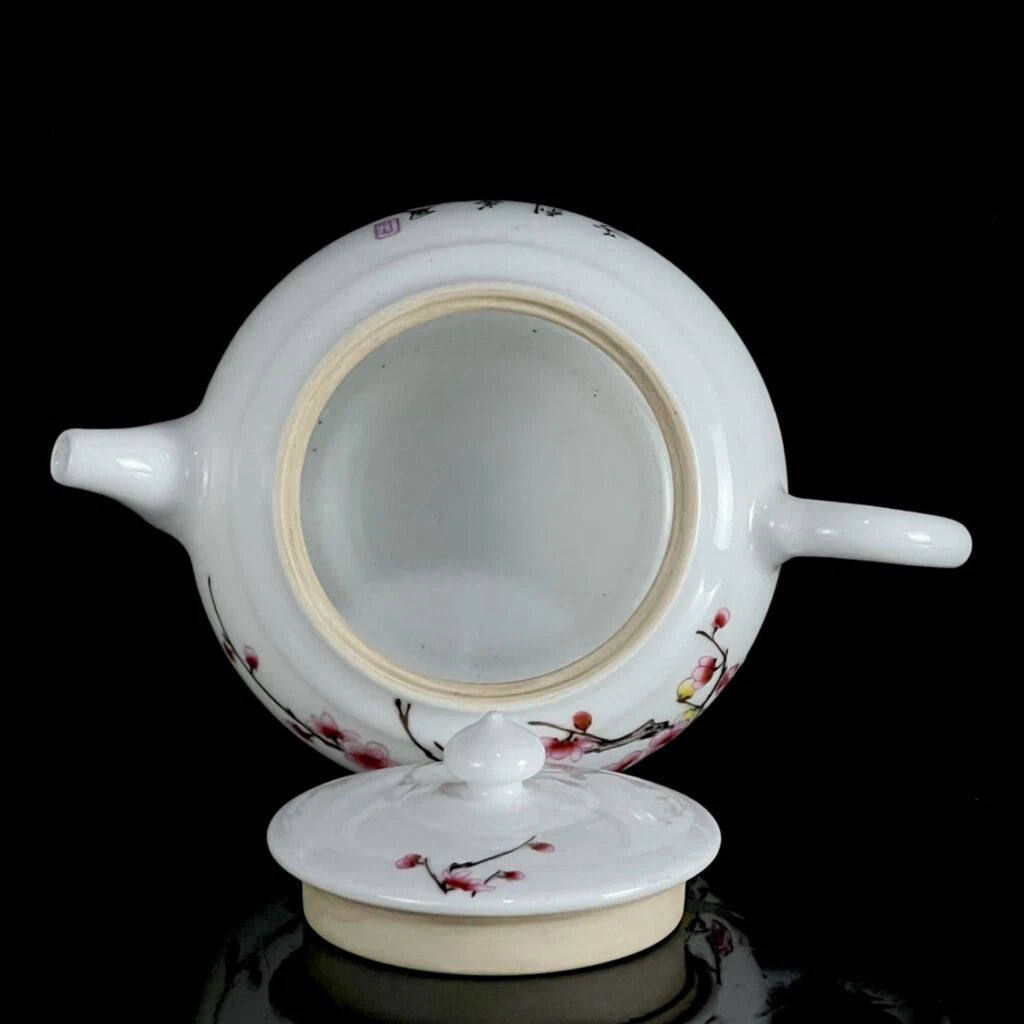 Chinese Enamel Colour Porcelain HandPainted Exquisite Flower&Plant Teapot 25065 | eBay