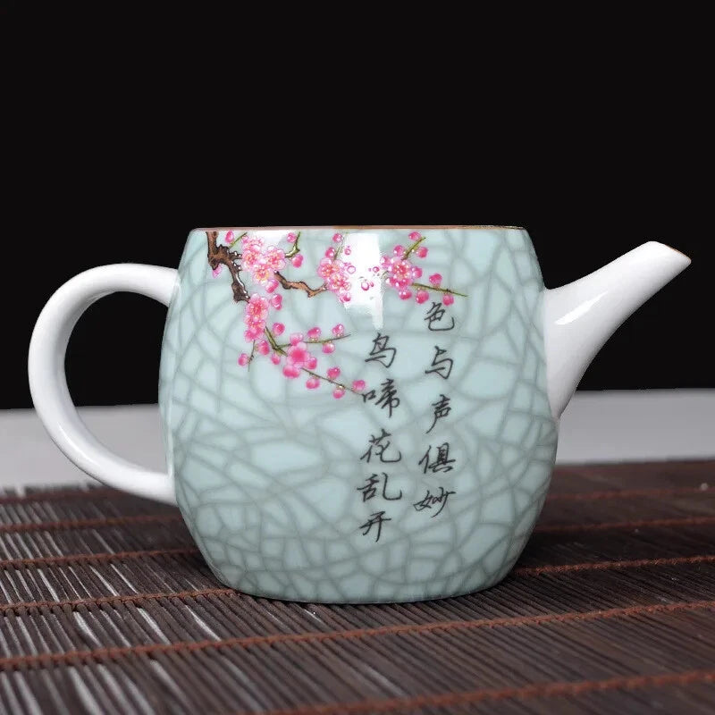 Porcelain Art Bird teapot Authentic Jingdezhen Exquisite Enamel Color Teapot | eBay