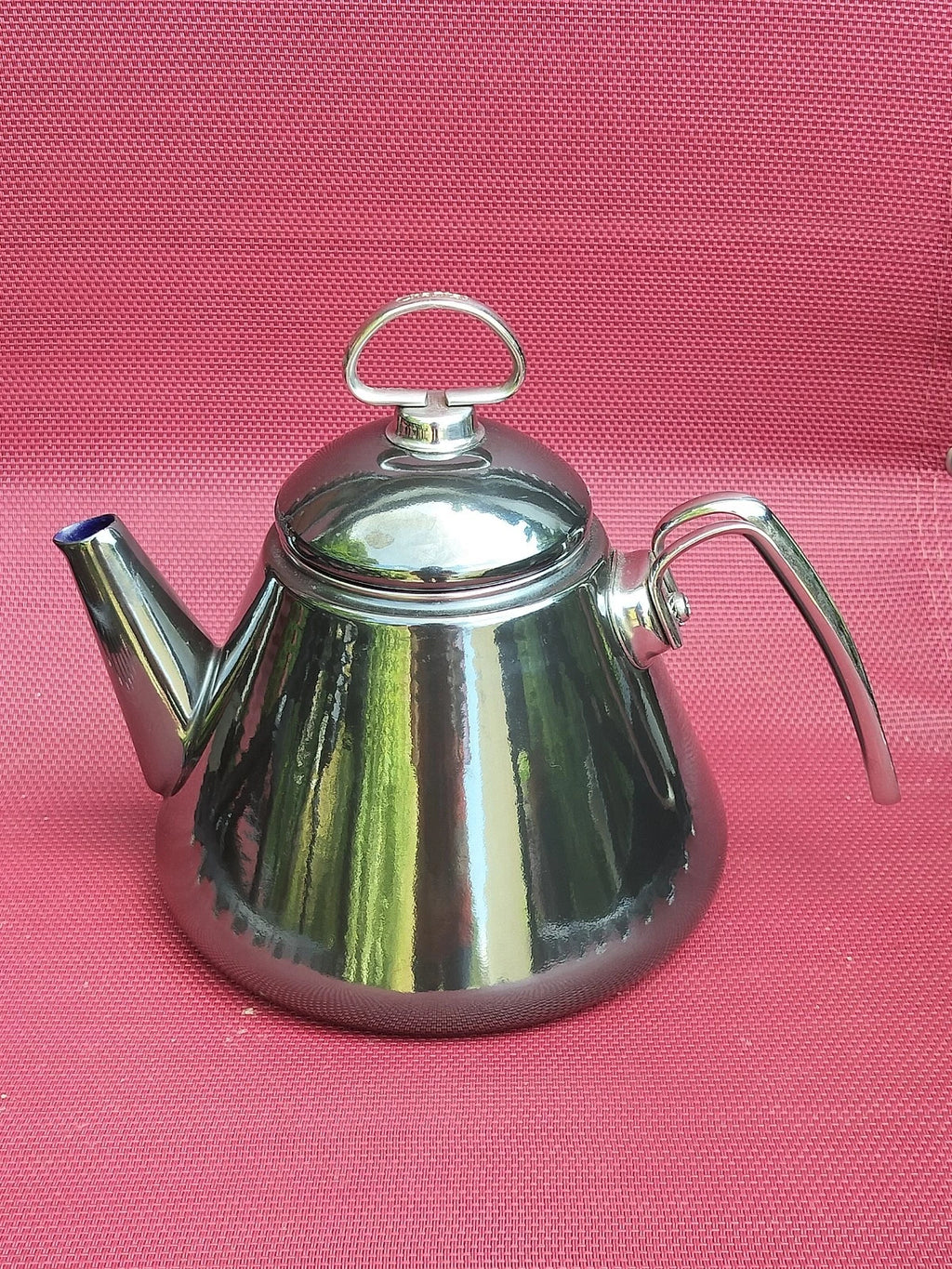 VTG Black Onyx Enamel on Steel-Chantal Tea Kettle/Teapot with Lid-VGC | eBay