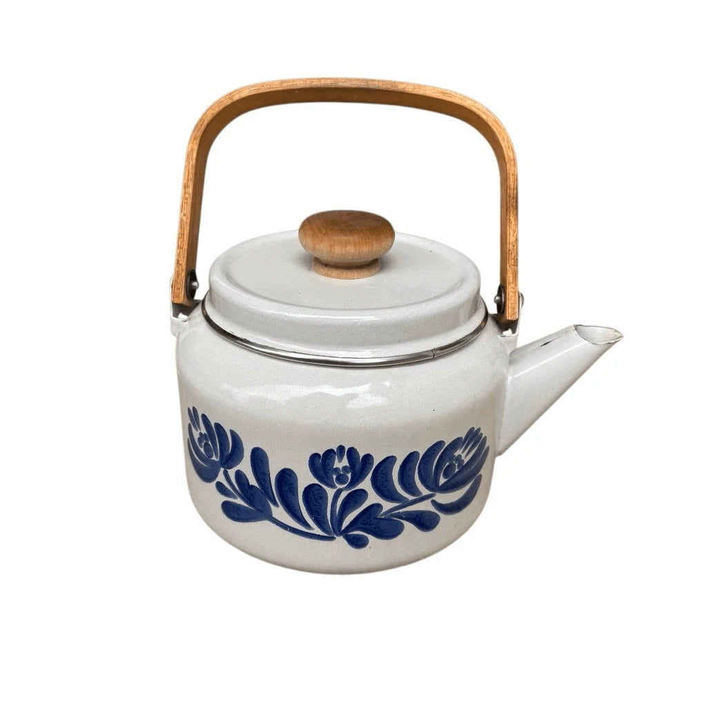 Pfaltzgraff Yorktown Porcelain Enamel Tea Kettle | eBay
