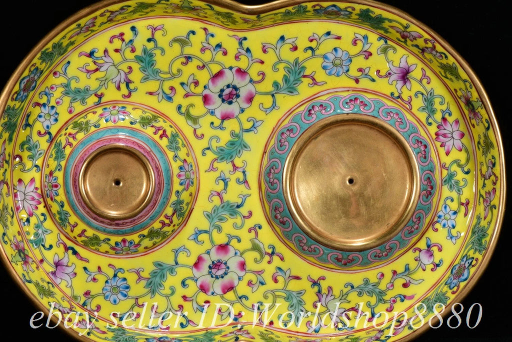 8.8" Yongzheng Chinese Colour Enamel Porcelain Teapot Kettle Cup Plate Set | eBay