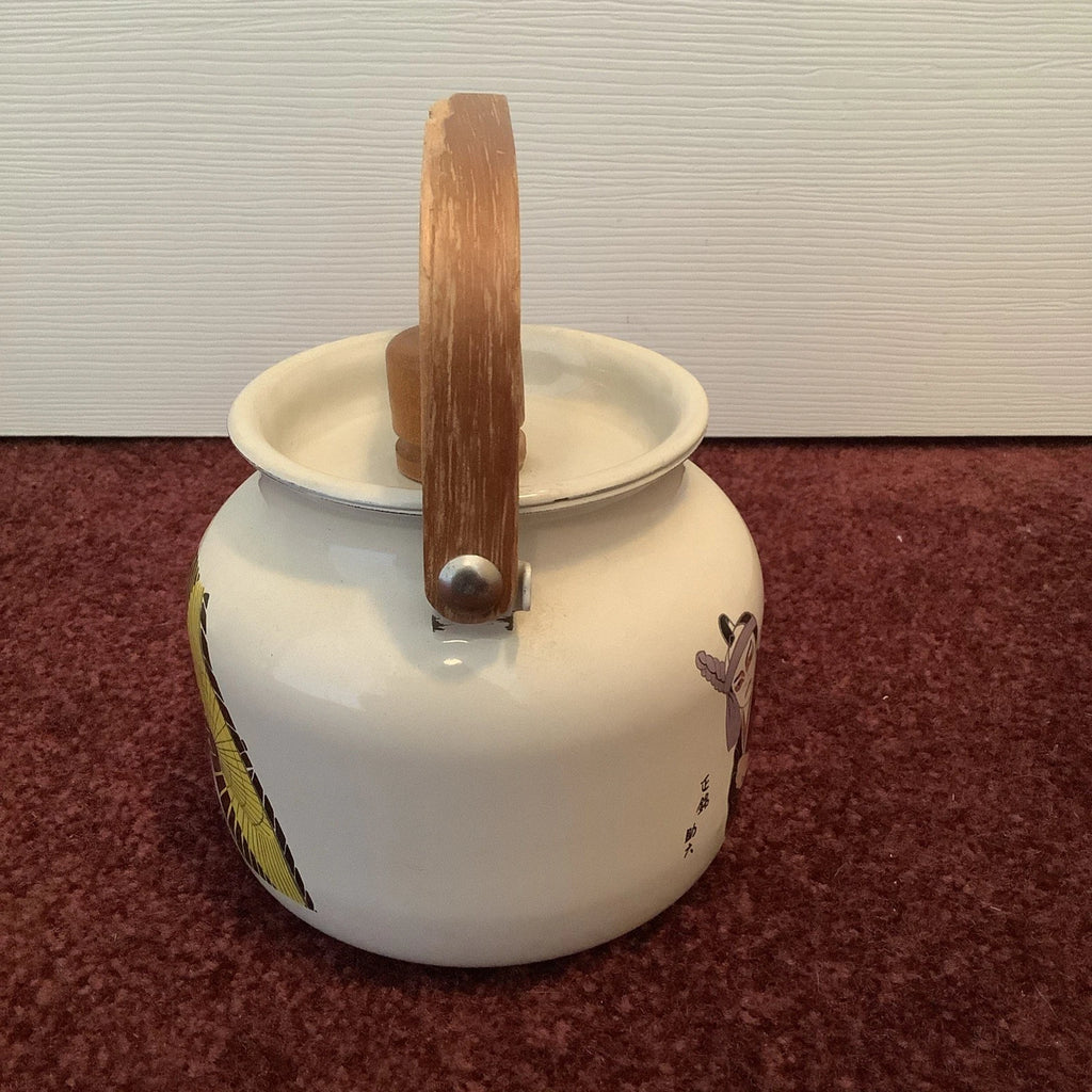 Vintage 1970s Teapot Kettle Gailstyn-Sutton Enamel Japan Kabuki | eBay