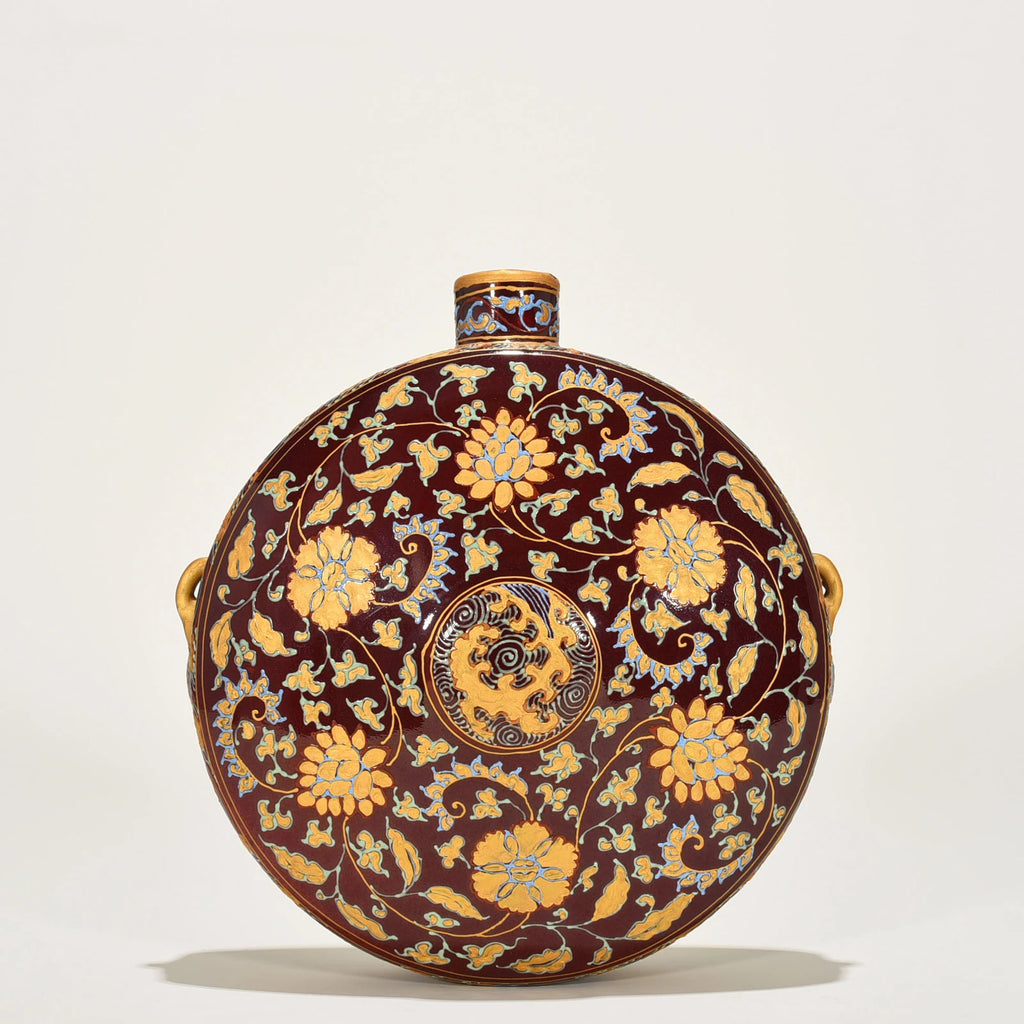8.7" Old Chinese Porcelain ming dynasty yongle mark colour enamels flower Teapot | eBay