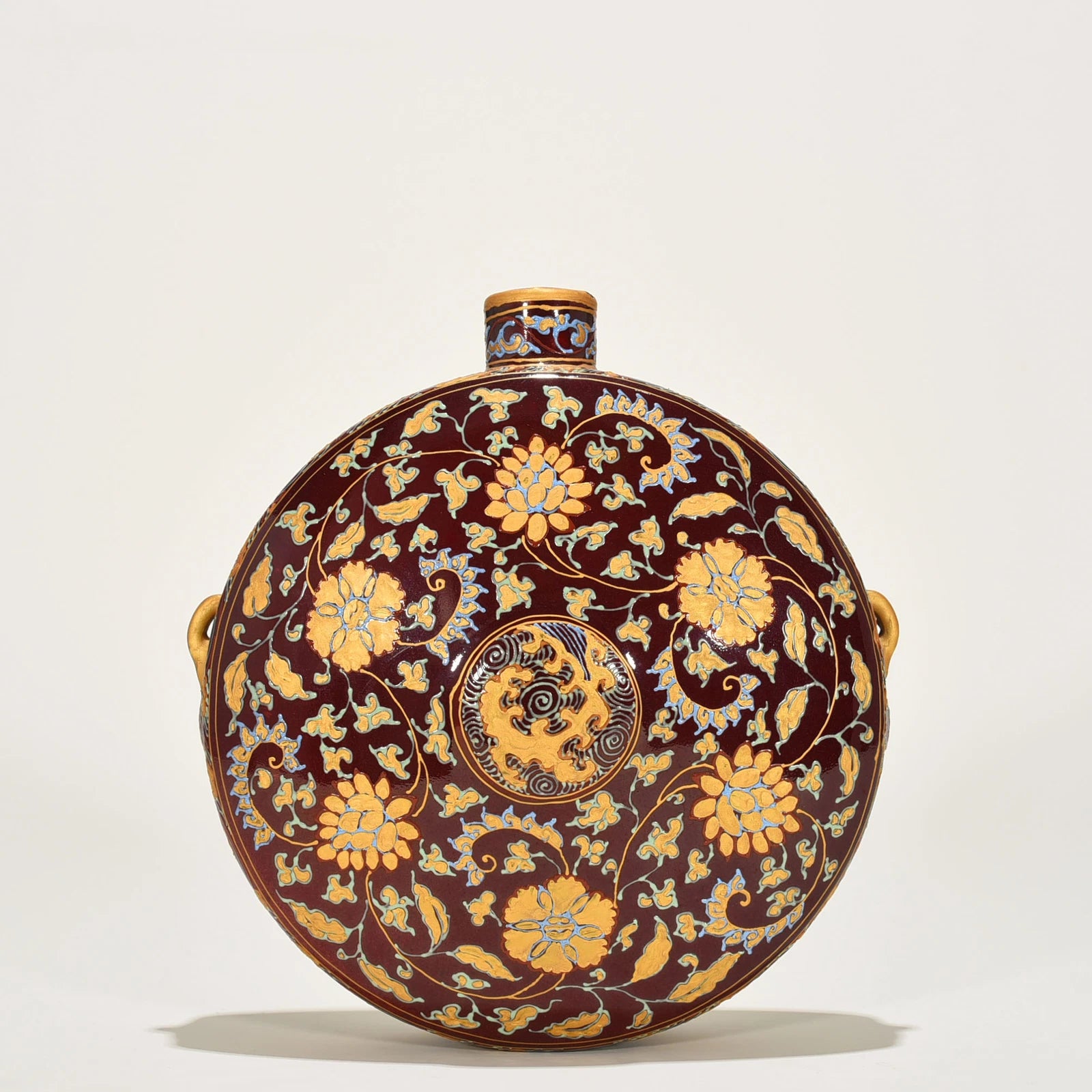 8.7" Old Chinese Porcelain ming dynasty yongle mark colour enamels flower Teapot | eBay